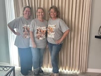 We three are cousins and best friends!!! The one in the middle it was for her birthday and the younger lady is her daughter.