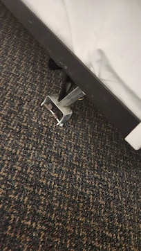Broken bed.