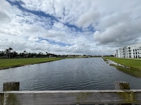 View across to the club house.