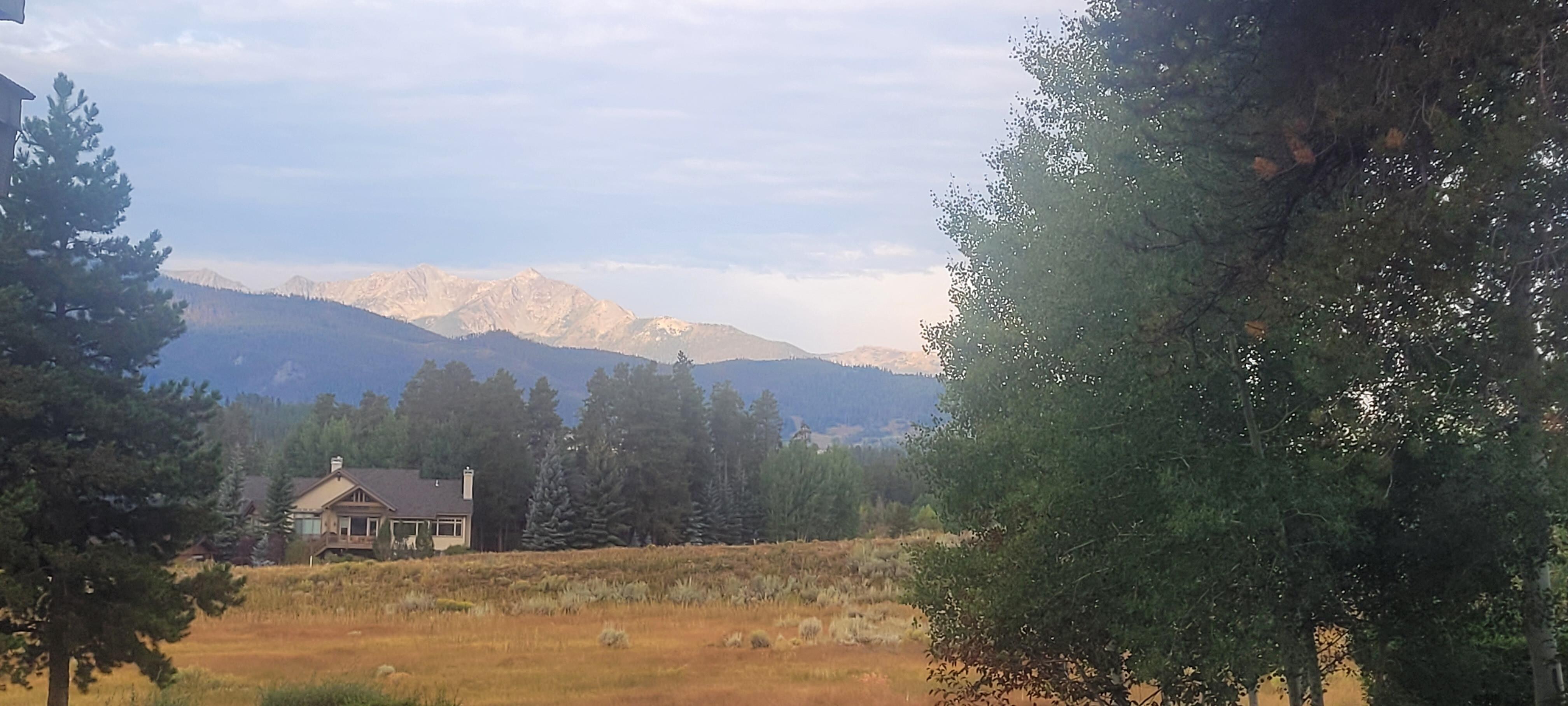 View from the balcony