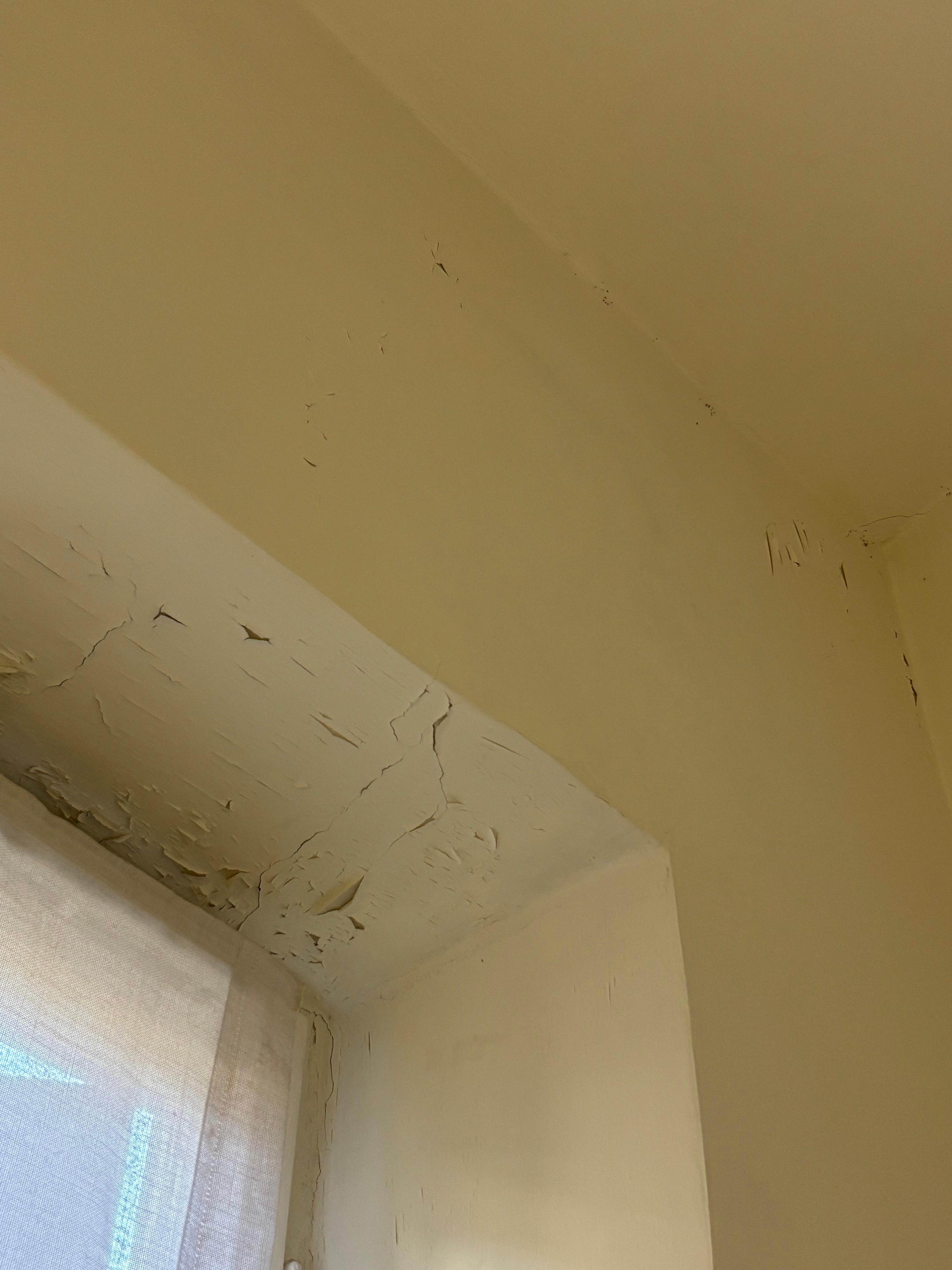 Deteriorated by humid and not maintained 
