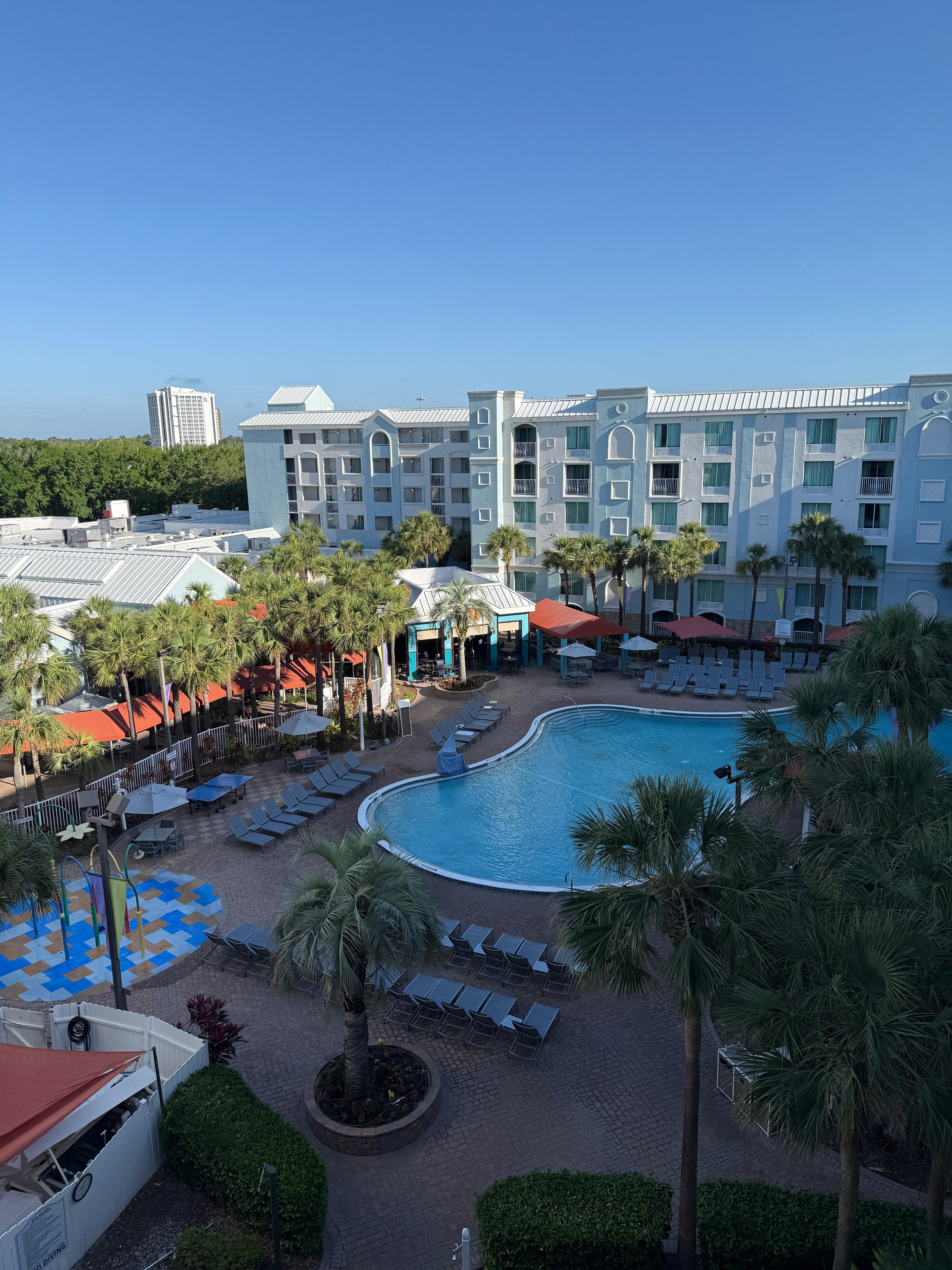 Picture from my balcony view from a previous stay.