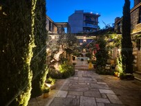 The courtyard