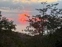 Sunset on the deck