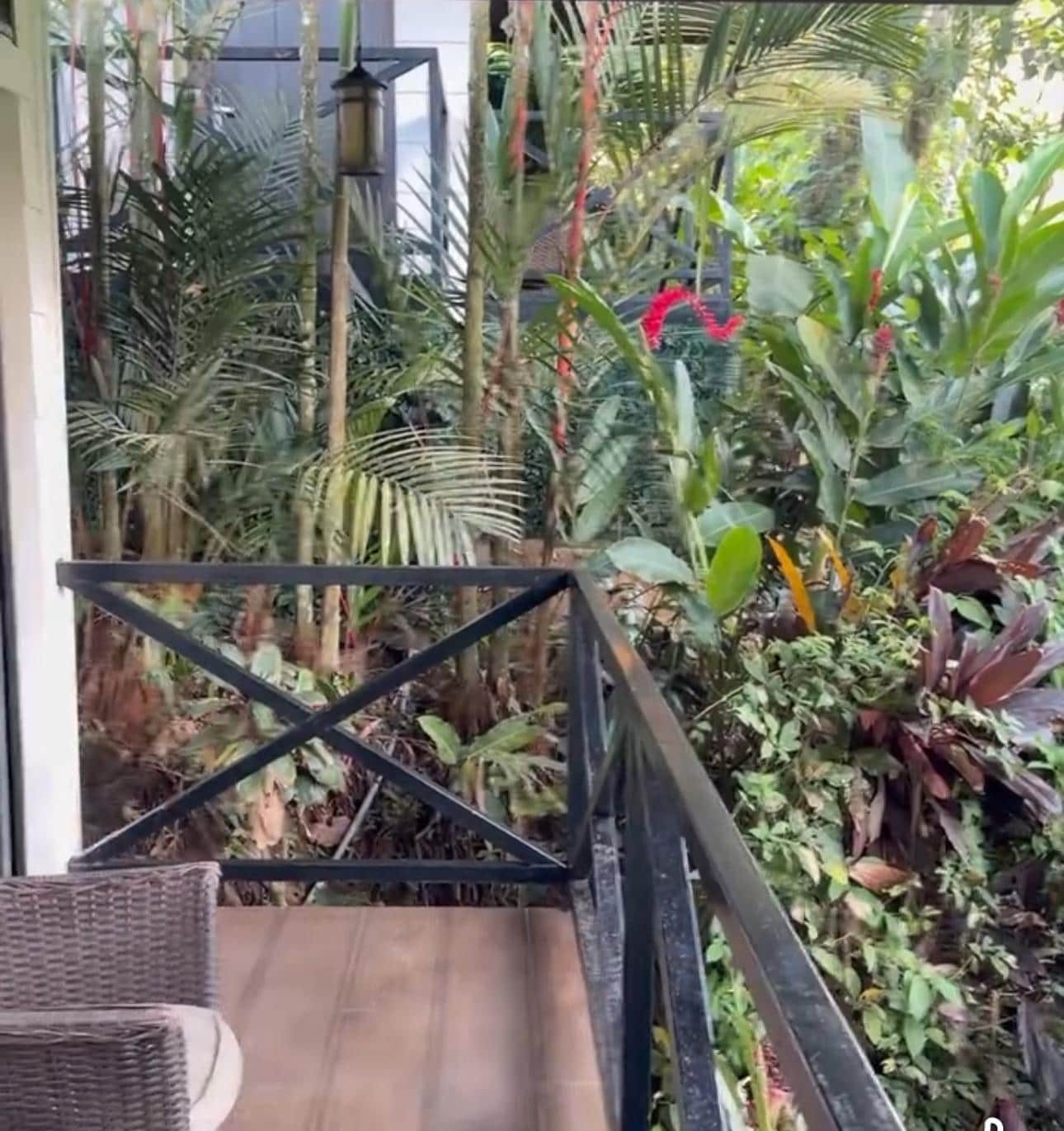 View from our balcony