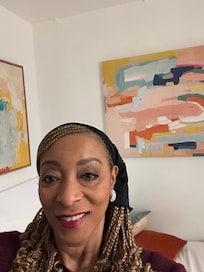 Picture art over the bed