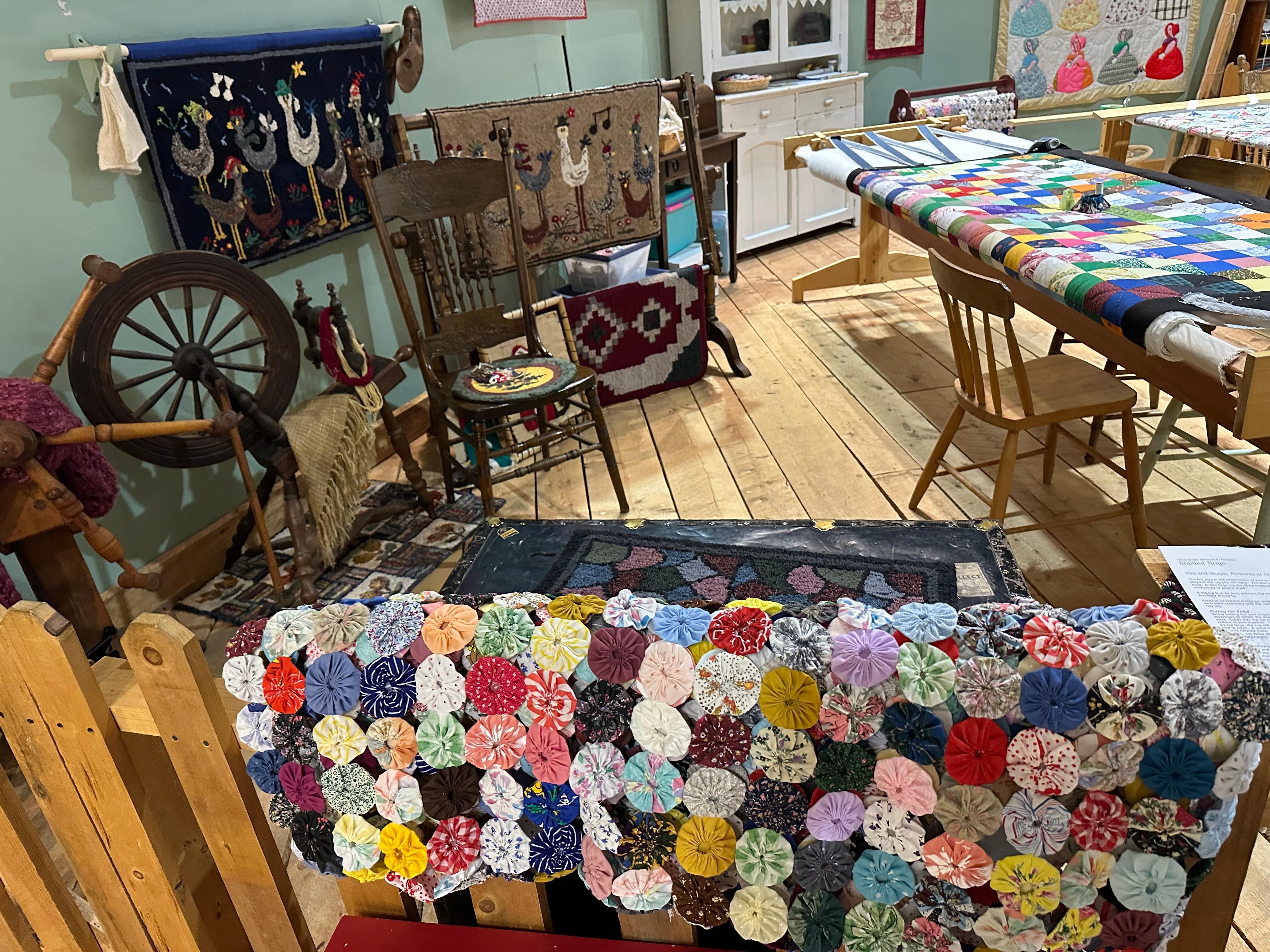 Fabric arts at NS Museum of Industry