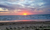 Sunrise from the balcony