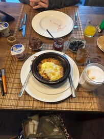 Our delicious homemade breakfast
