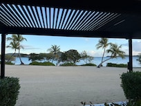 The view from the patio