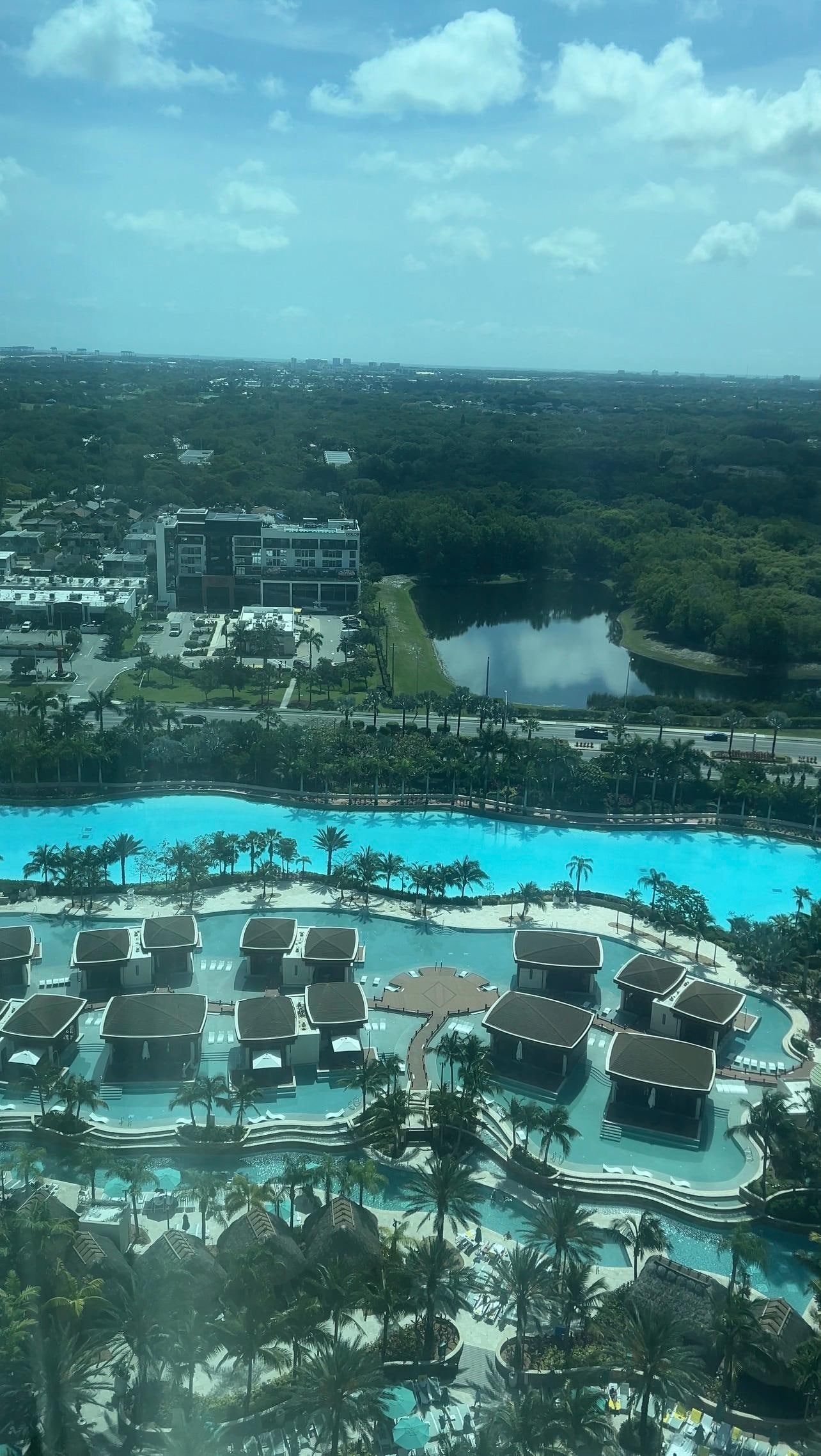 View from room in Guitar Tower