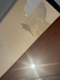 Huge leak inside my room