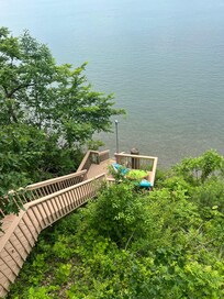 View from deck