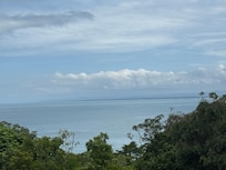 The view from pool deck
