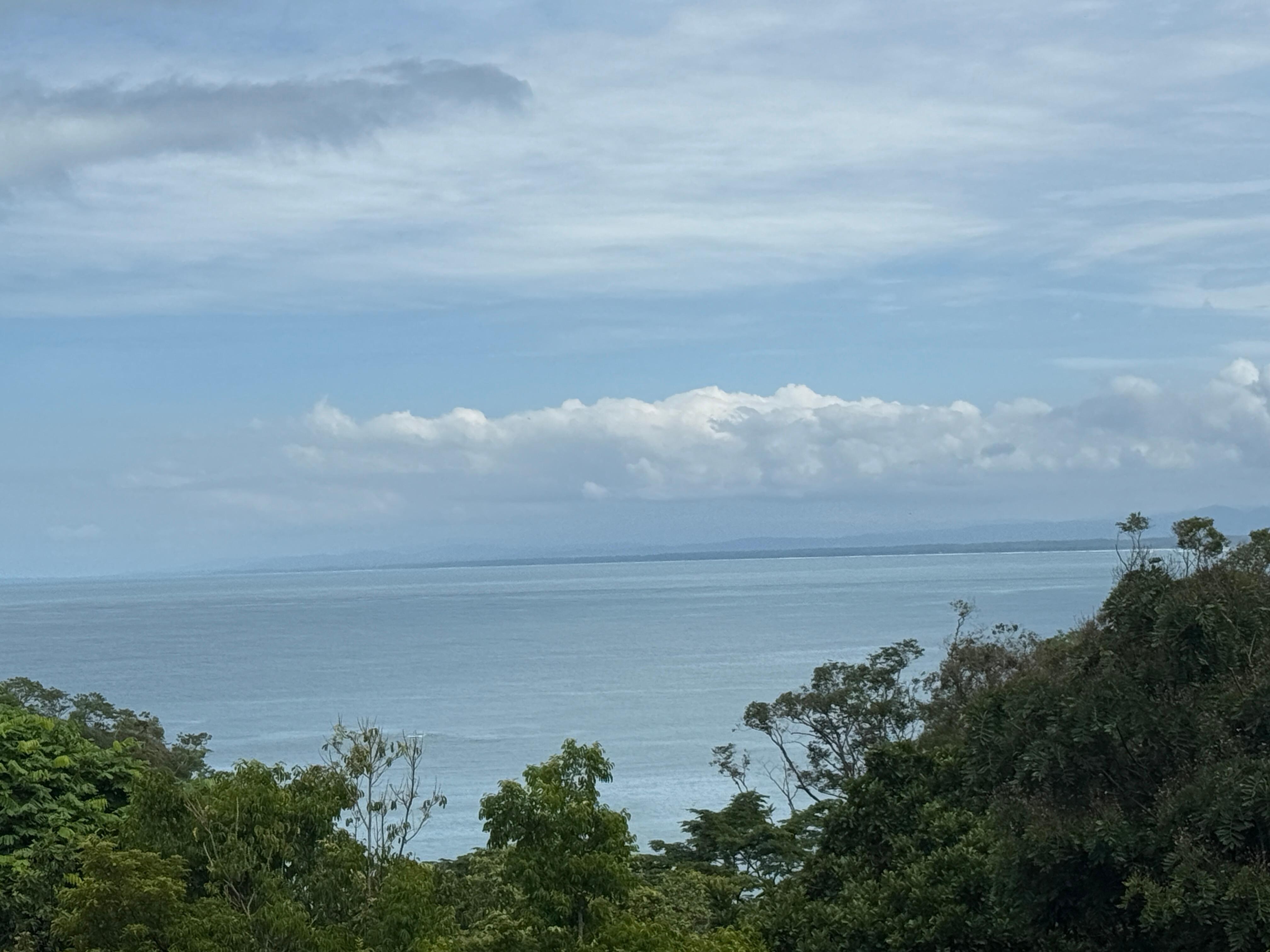 The view from pool deck