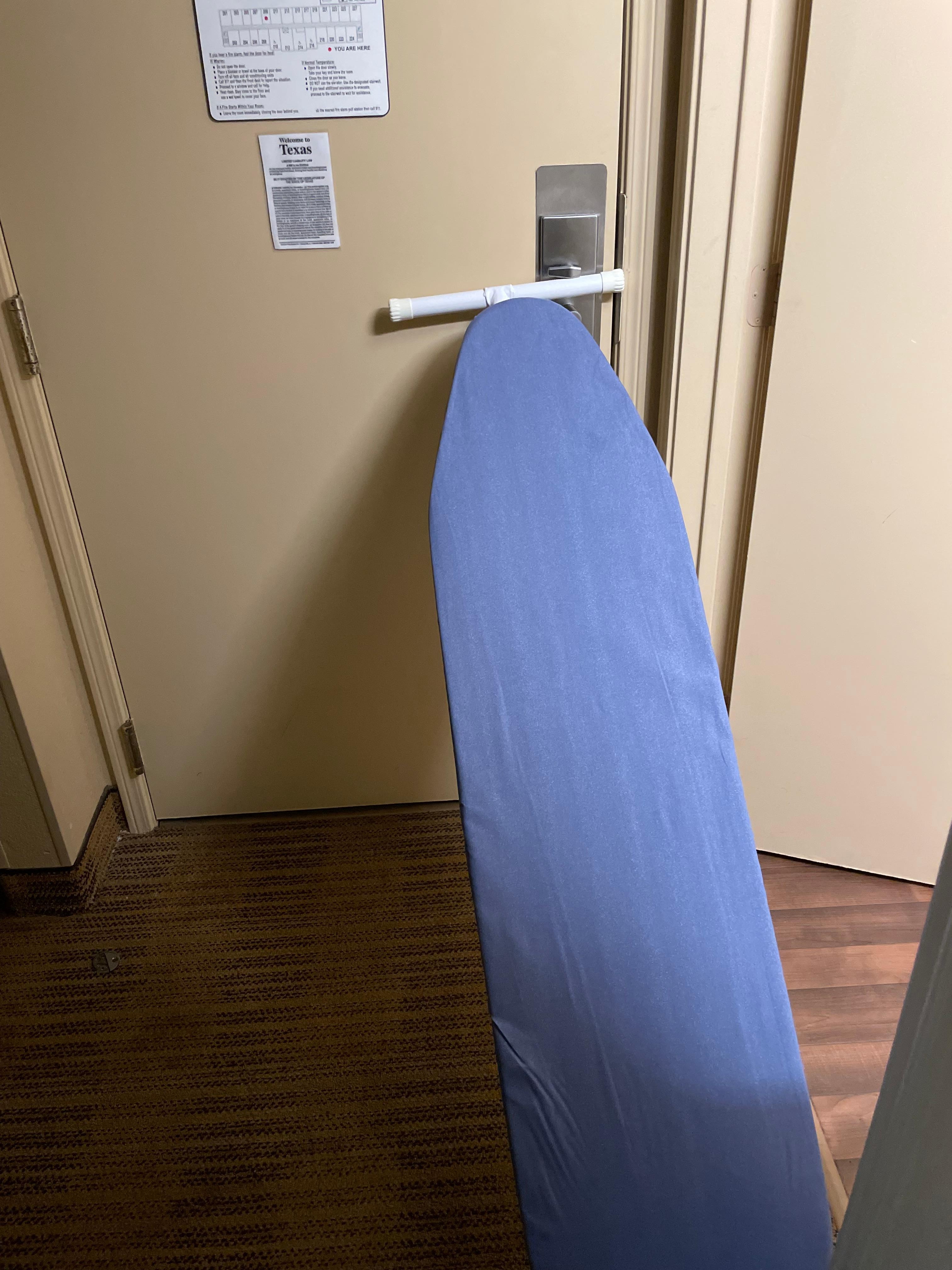 The only way to sleep comfortably at night when the latch lock is barely hanging on to the wall. 