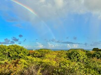 Rainbow view from the third floor.