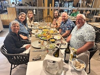 Dining at a local restaurant, Atlantico