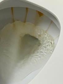 Toilet constantly ran and was full of rust and also uneven so when you sat it woobled