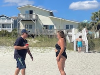 Direct beach access with private walkway from house to