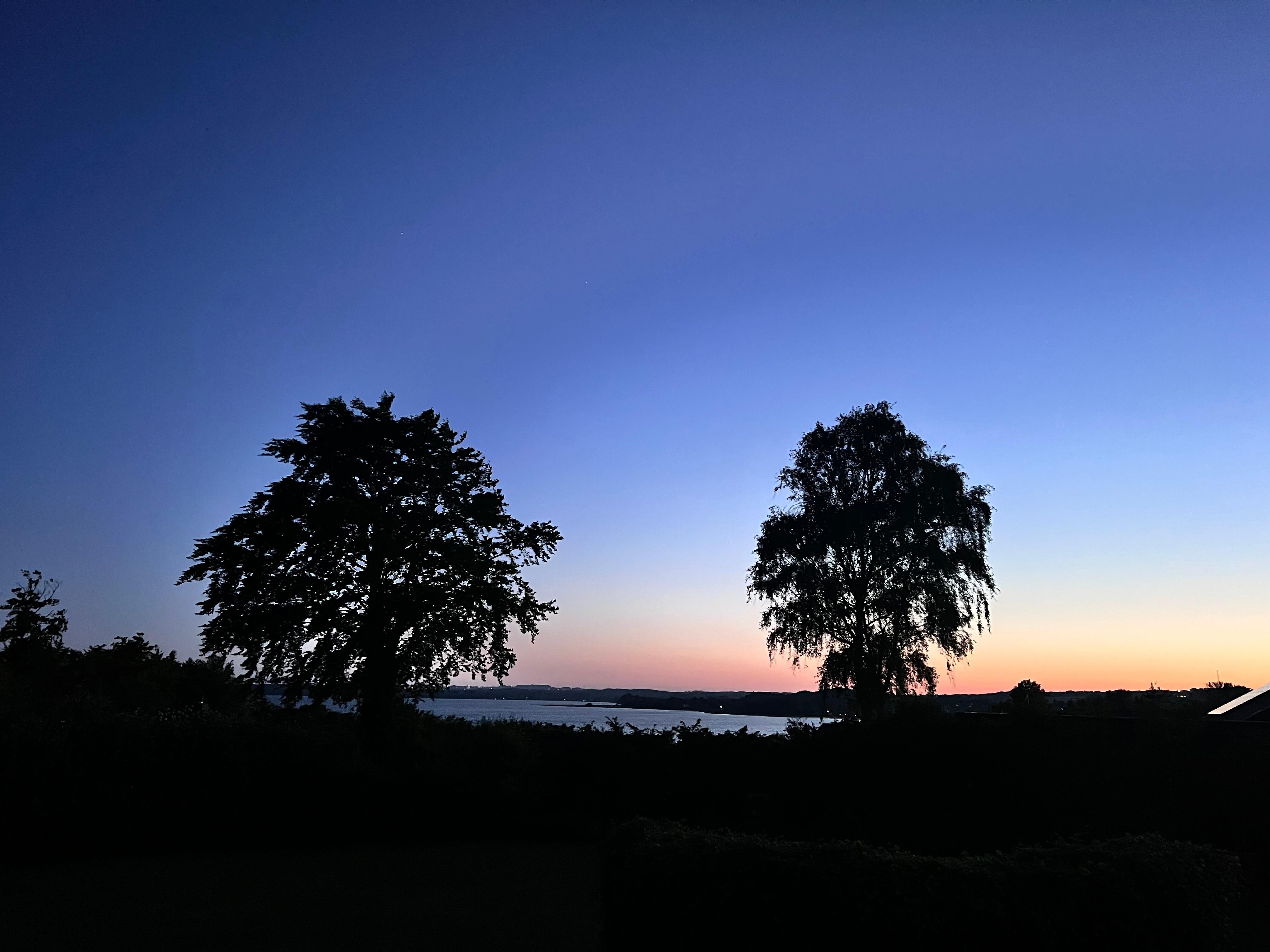 Blick von der Terrasse in Richtung Meer