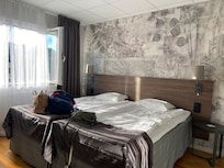 Fint rum mot innergården.