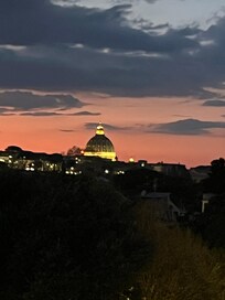 Vatican City at dusk