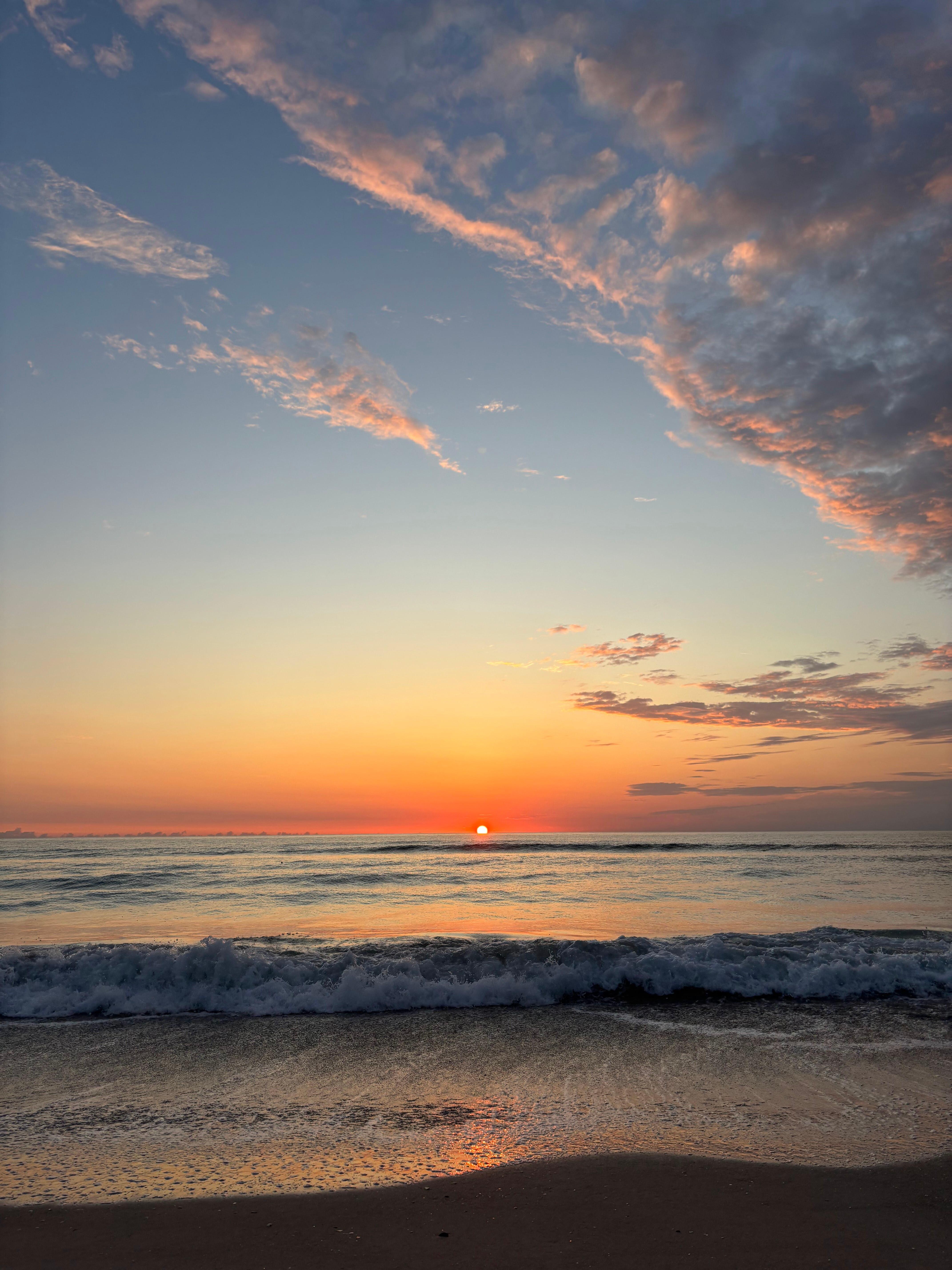 One of the many breathtaking sunrises from the beach 