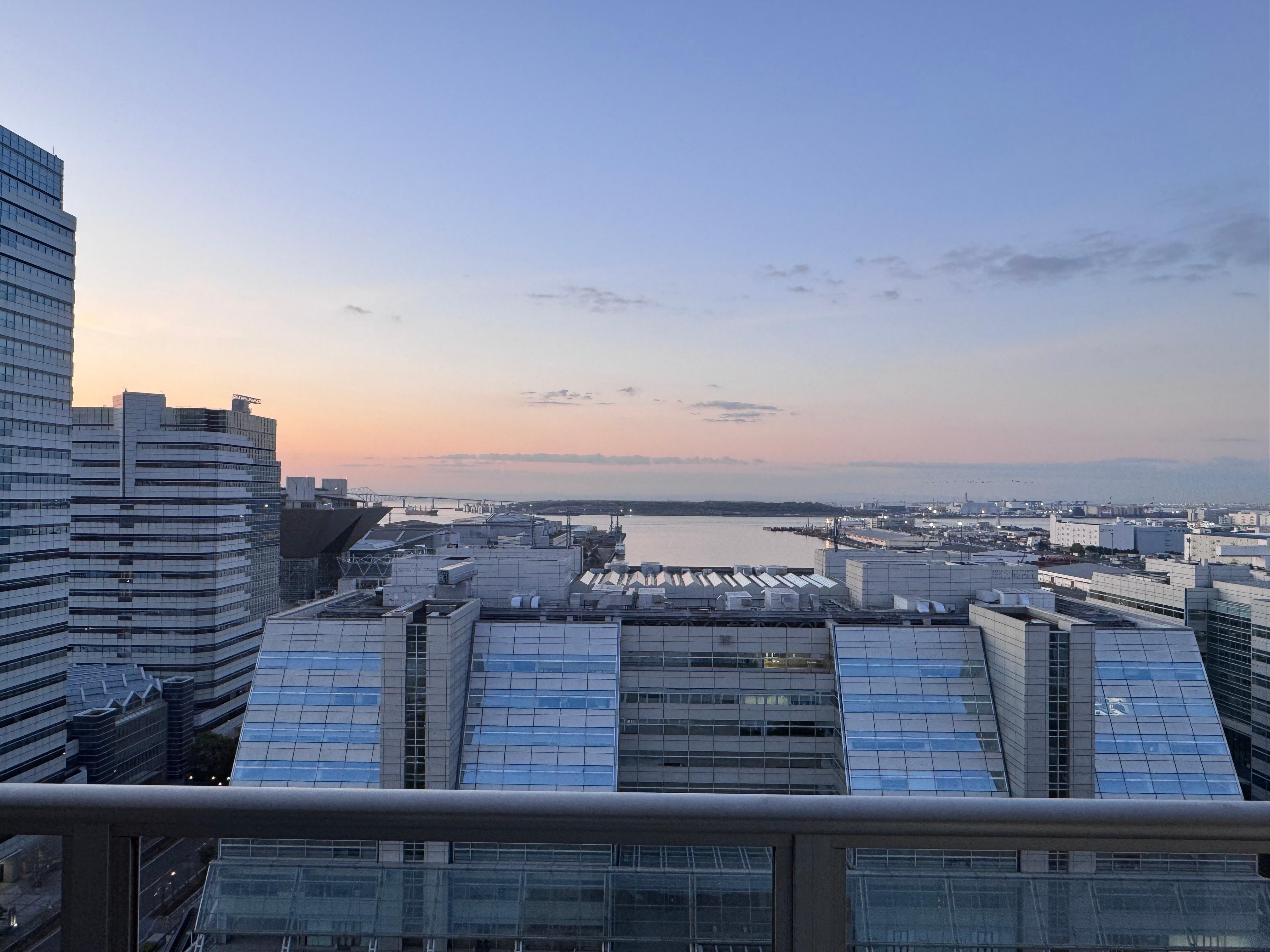 Excellent view from the bayside rooms