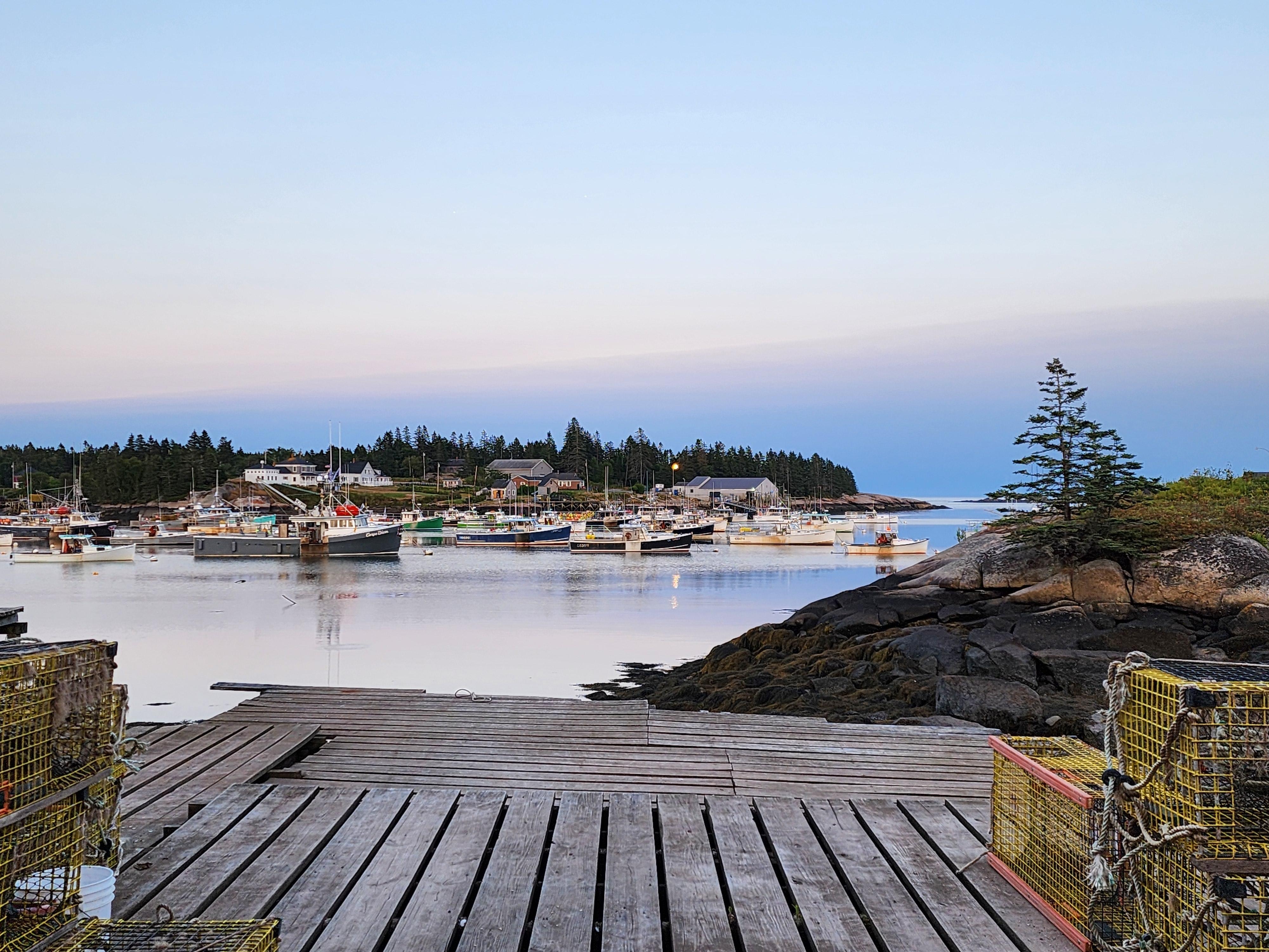 Harbor from the deck