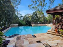 View of the infinity edge