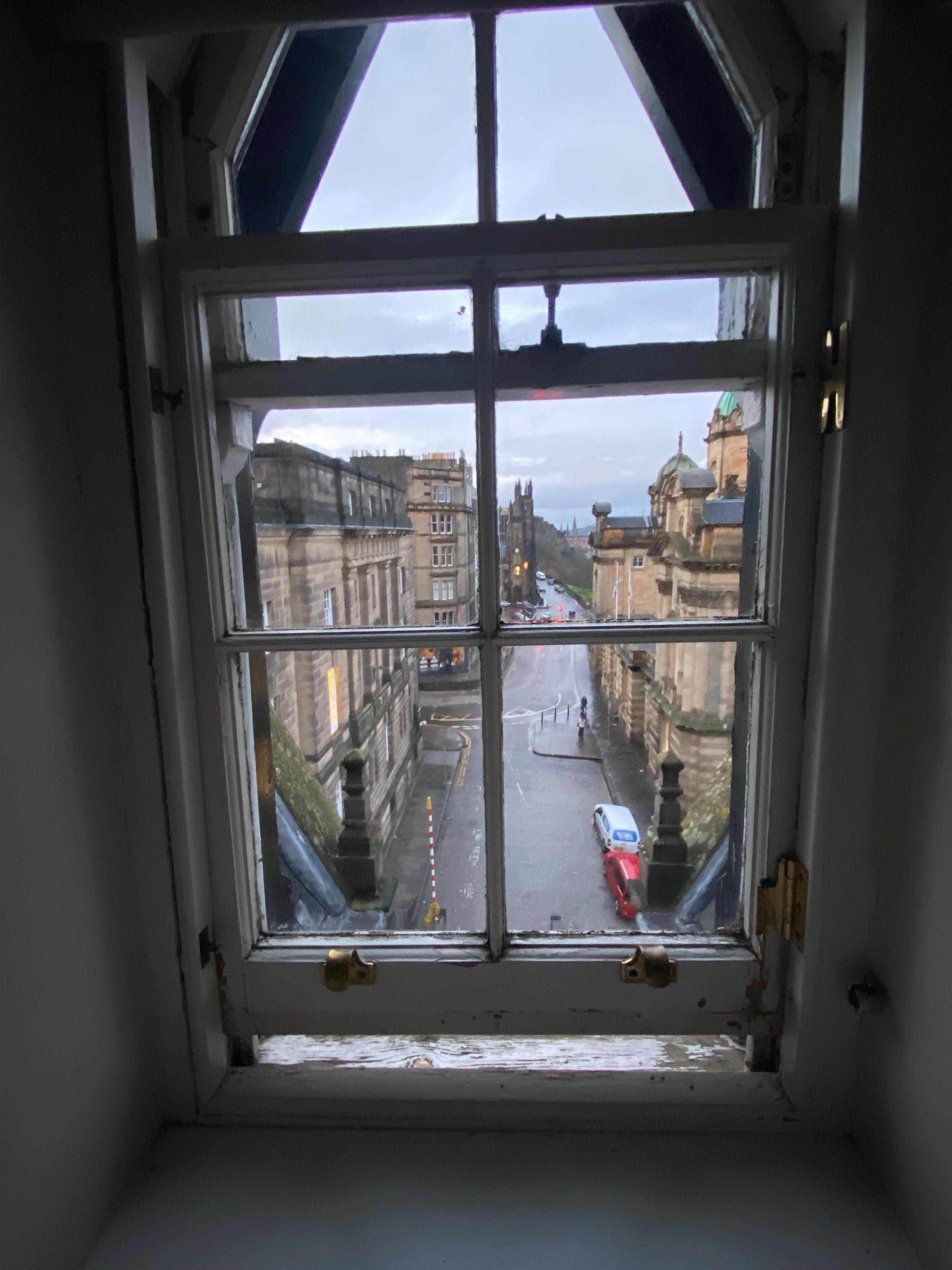 City view from our room.