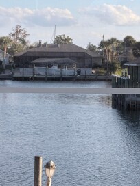 We even saw two dolphins one morning.