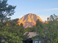 View from back deck.