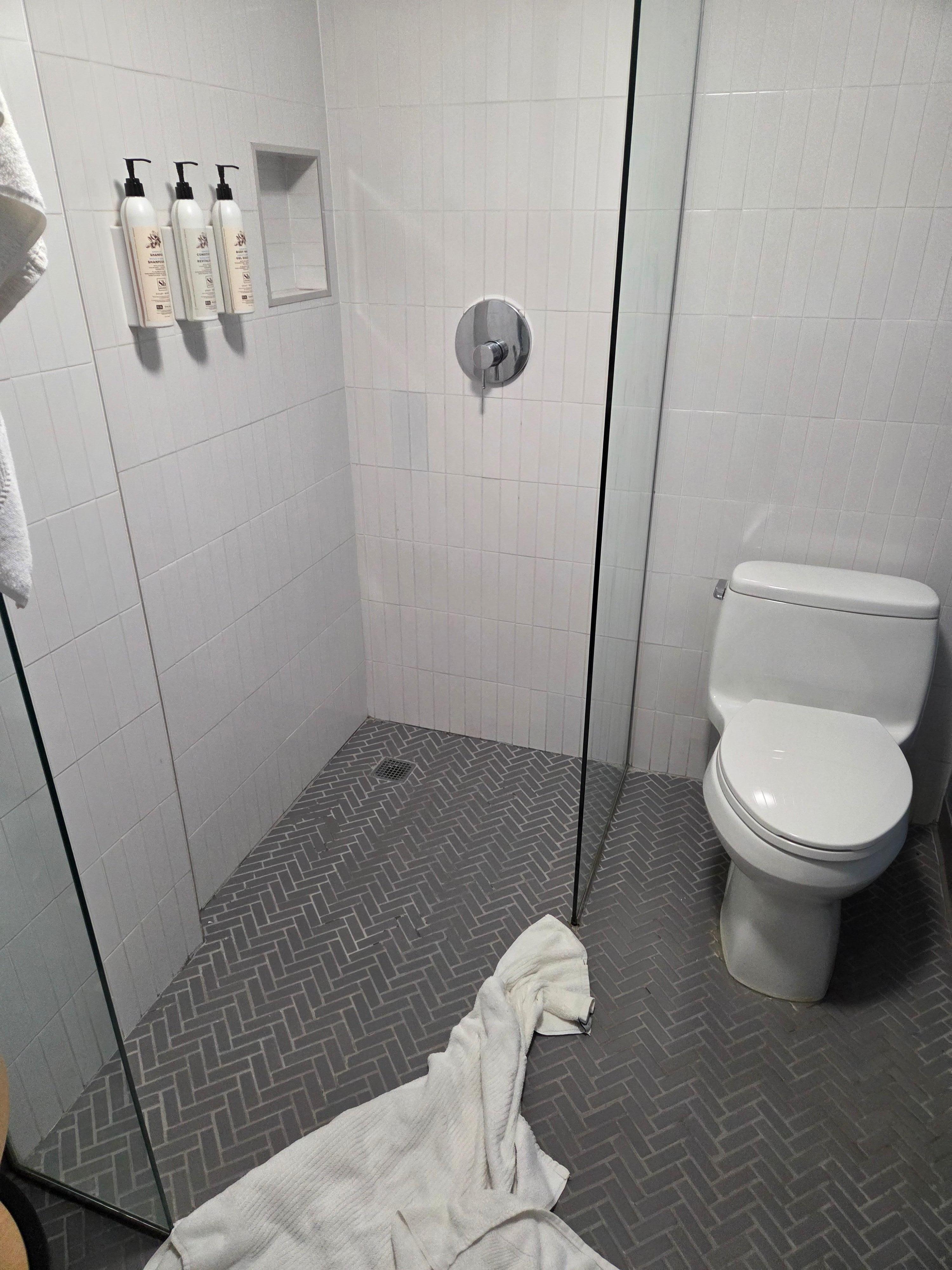 They gave us extra towels to put down to stop the water