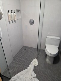 They gave us extra towels to put down to stop the water