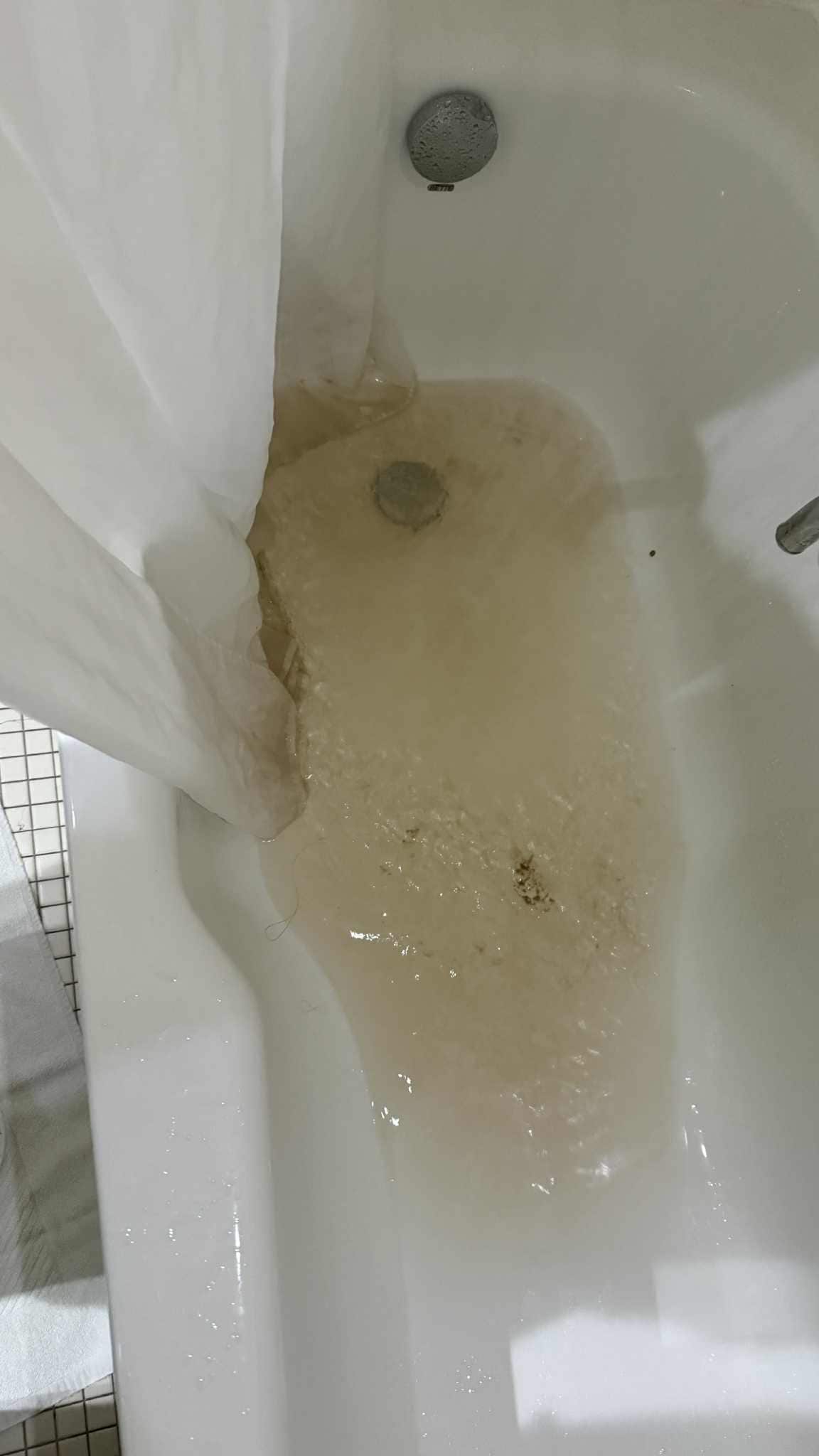 Bel colore dell’acqua, anche fredda