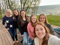 The deck was so nice to utilize. We played board games outside and had lunch out at the table as well.