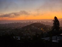 Sunrise over San Francisco