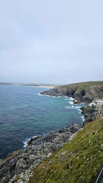 Fistral side view from lodge