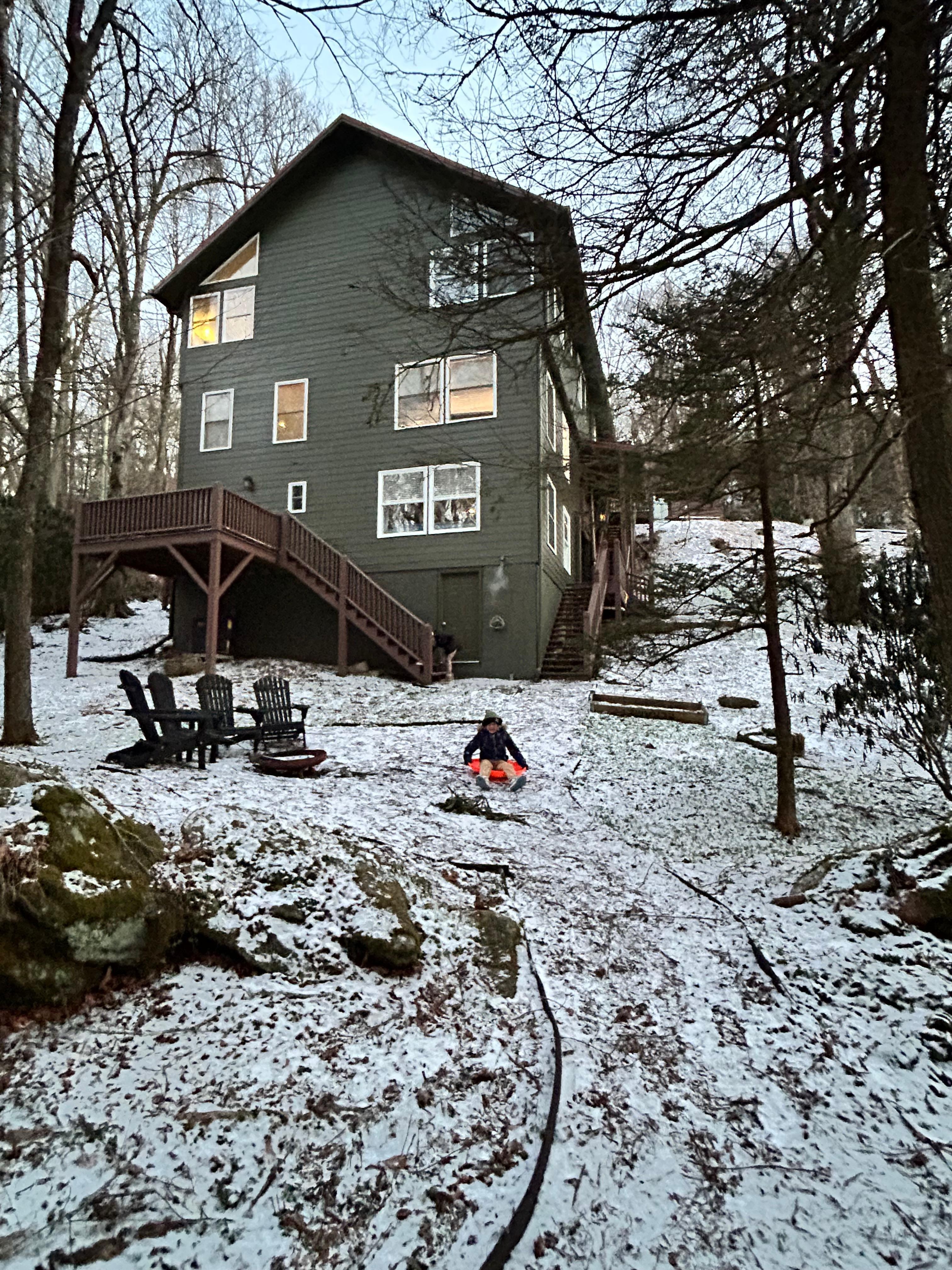 View from the back area 