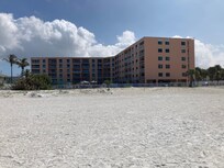 View of the Reef Club from the beach