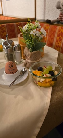 Our happy boiled egg