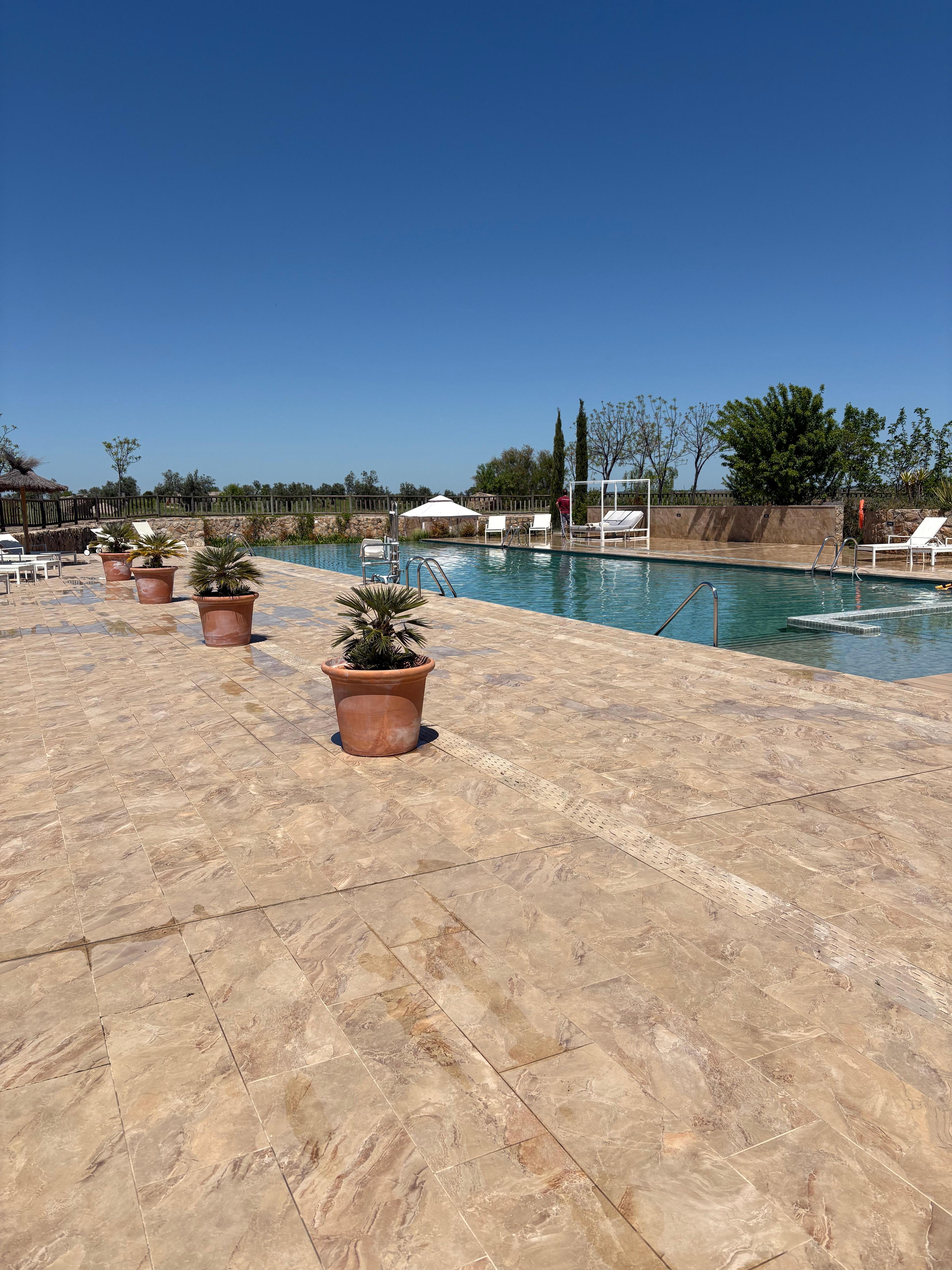 Pool area