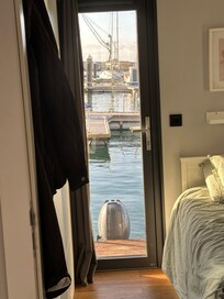 View out back bedroom.