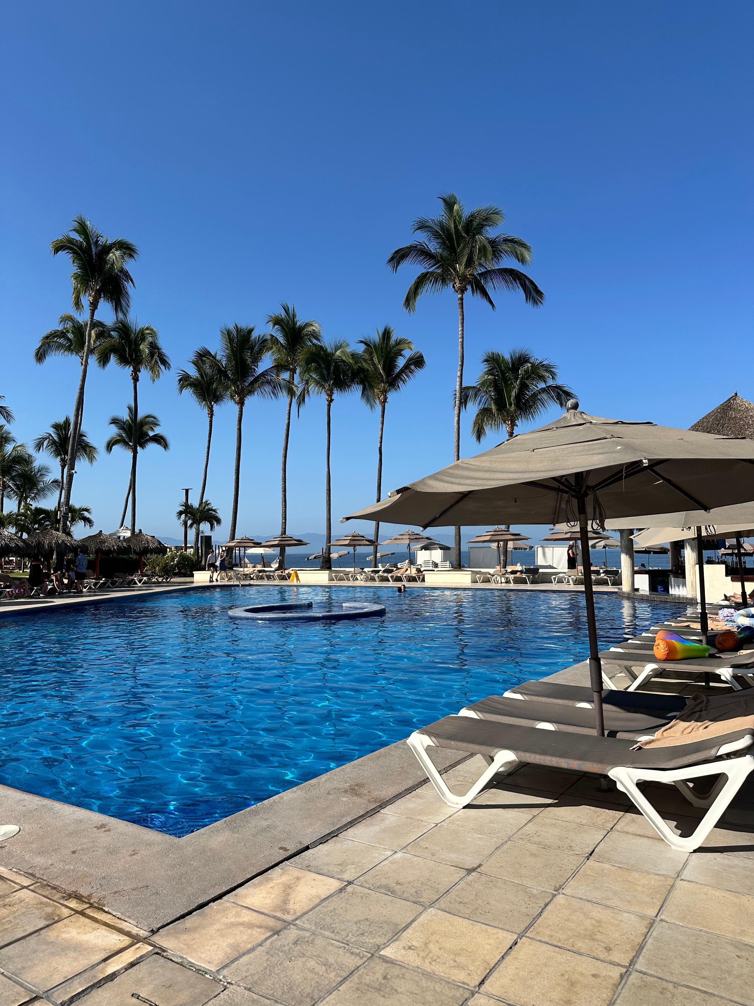 The “quiet” pool.