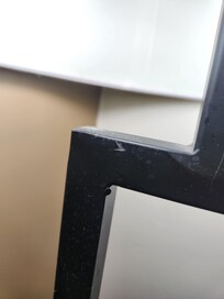 Top of standing lamp