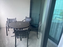 Large balcony