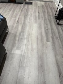 Bad picture but the floors were covered in dirt