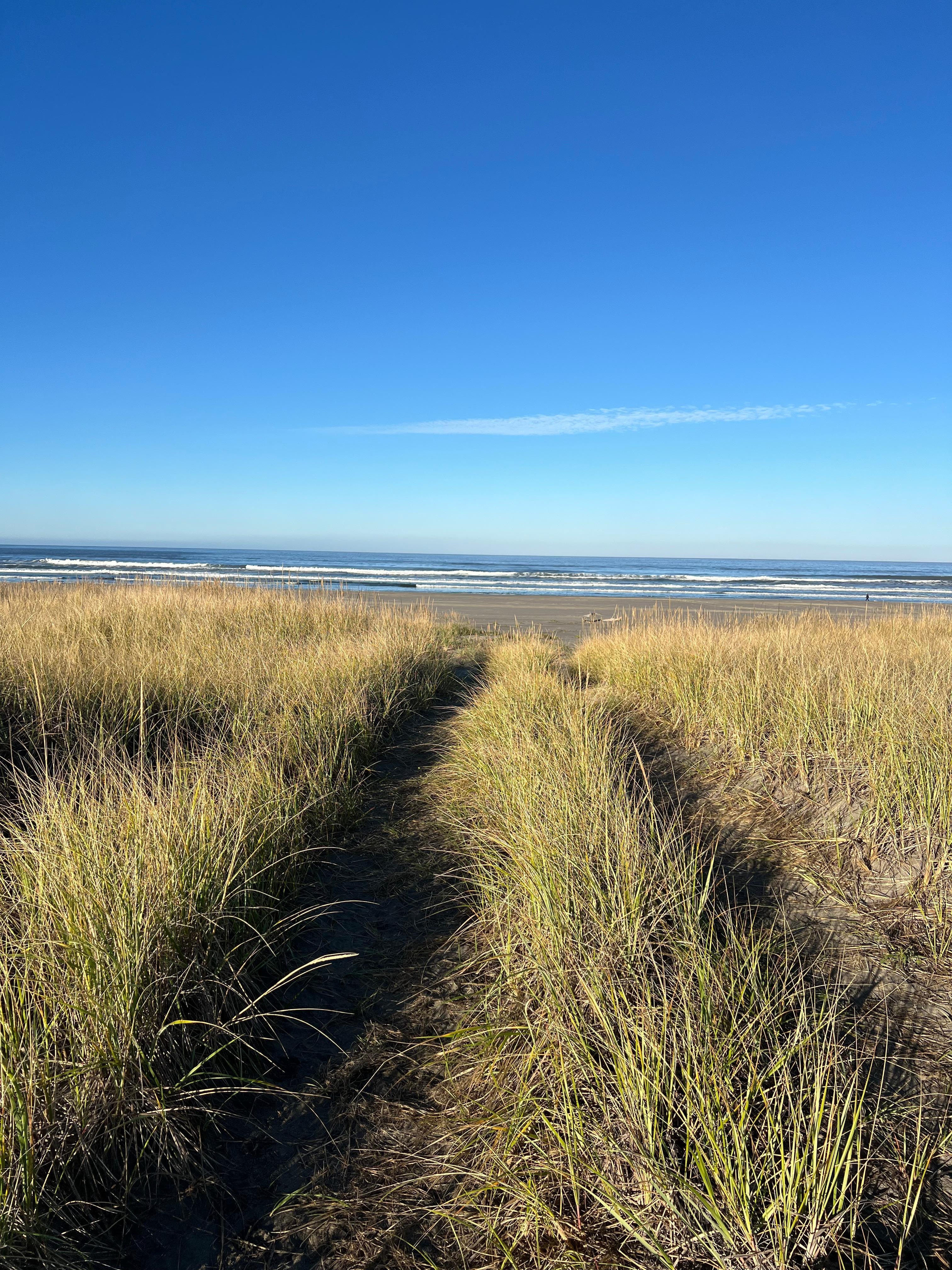 Private access to the beach